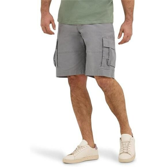 Lee Mens Extreme Motion Cargo Shorts Stretch Waist Moisture Wicking Pockets - Picture 7 of 7